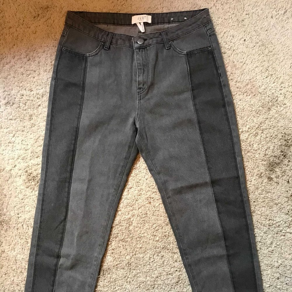 Just Female grey and black jeans